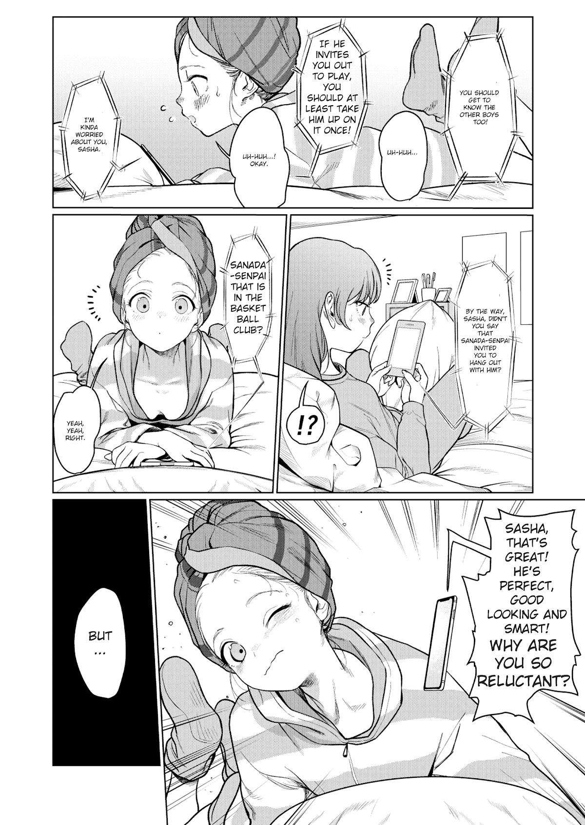 JC Sasha and Her Otaku Classmate chapter 18 page 4