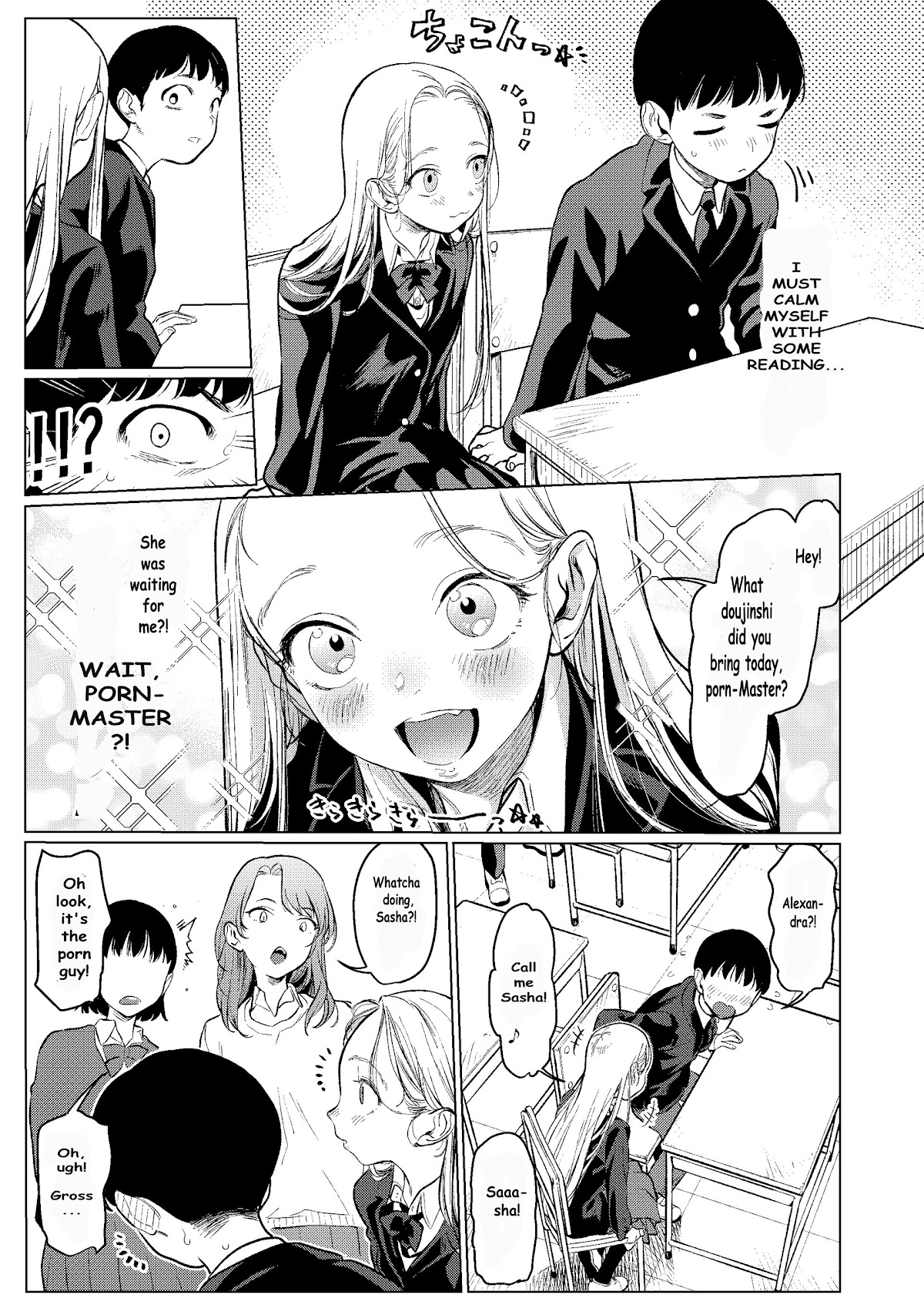 JC Sasha and Her Otaku Classmate chapter 2 page 3