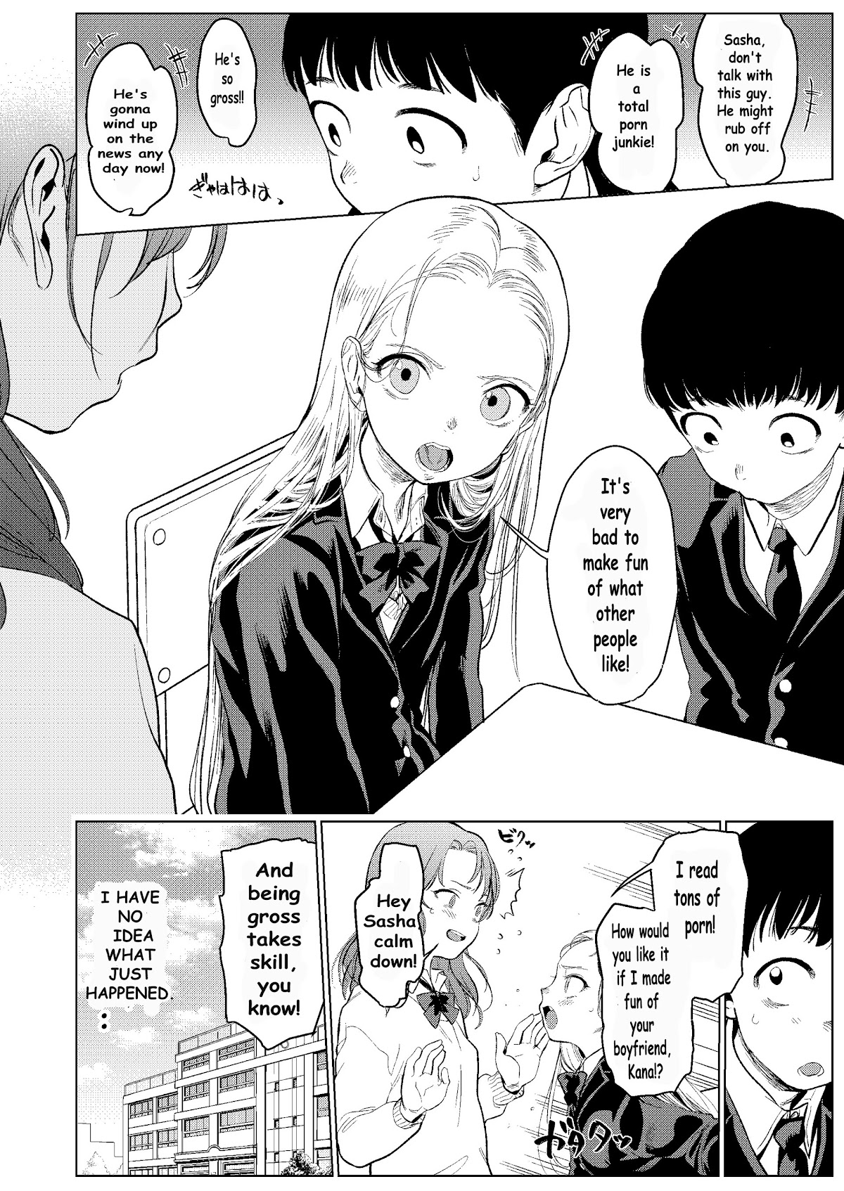 JC Sasha and Her Otaku Classmate chapter 2 page 4