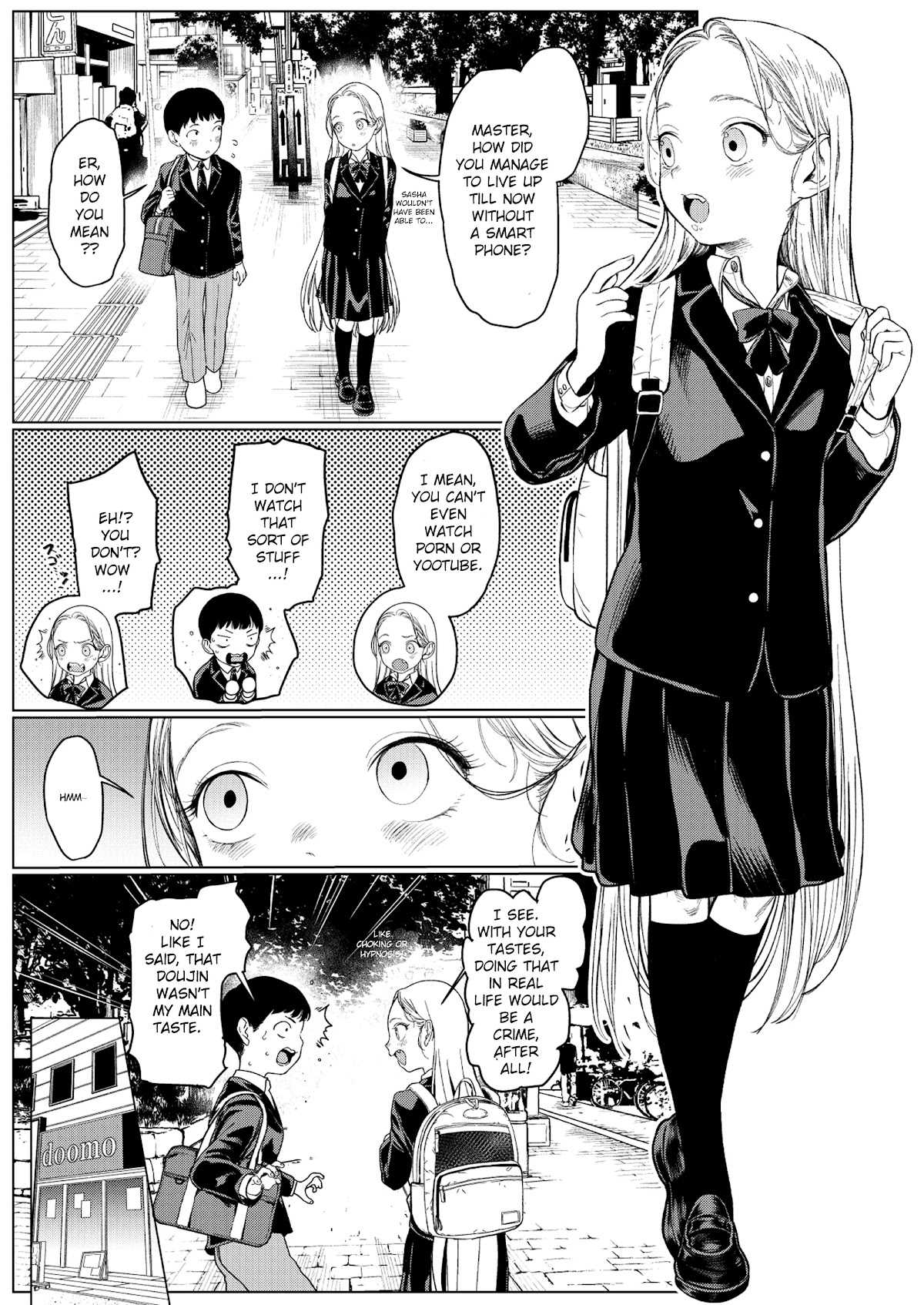 JC Sasha and Her Otaku Classmate chapter 20 page 1