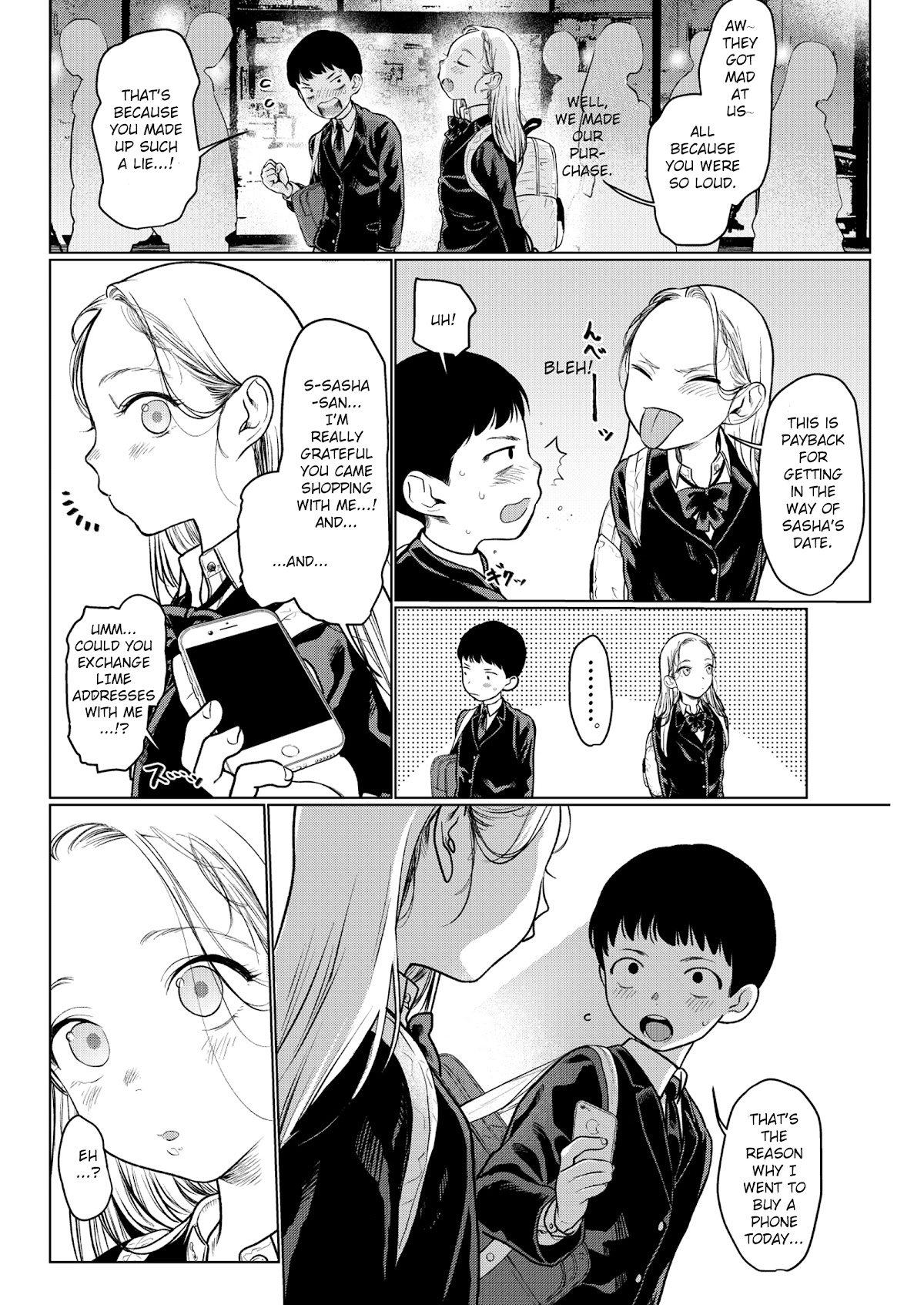 JC Sasha and Her Otaku Classmate chapter 20 page 4