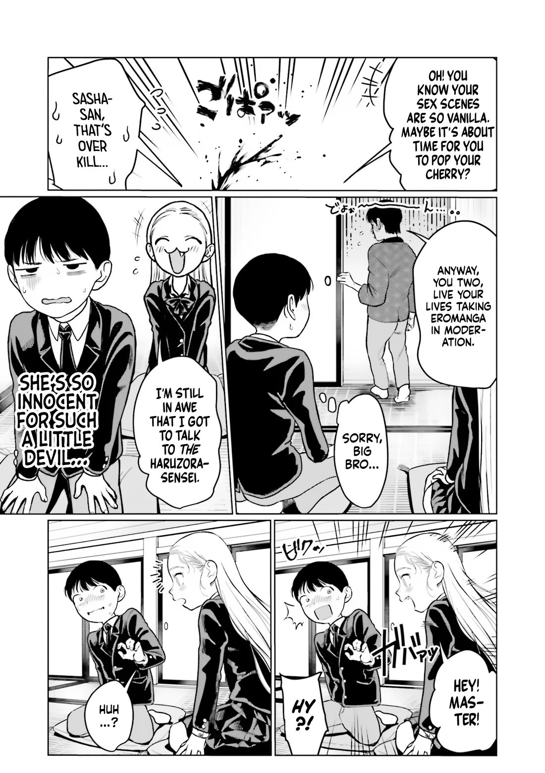 JC Sasha and Her Otaku Classmate chapter 22.75 page 3