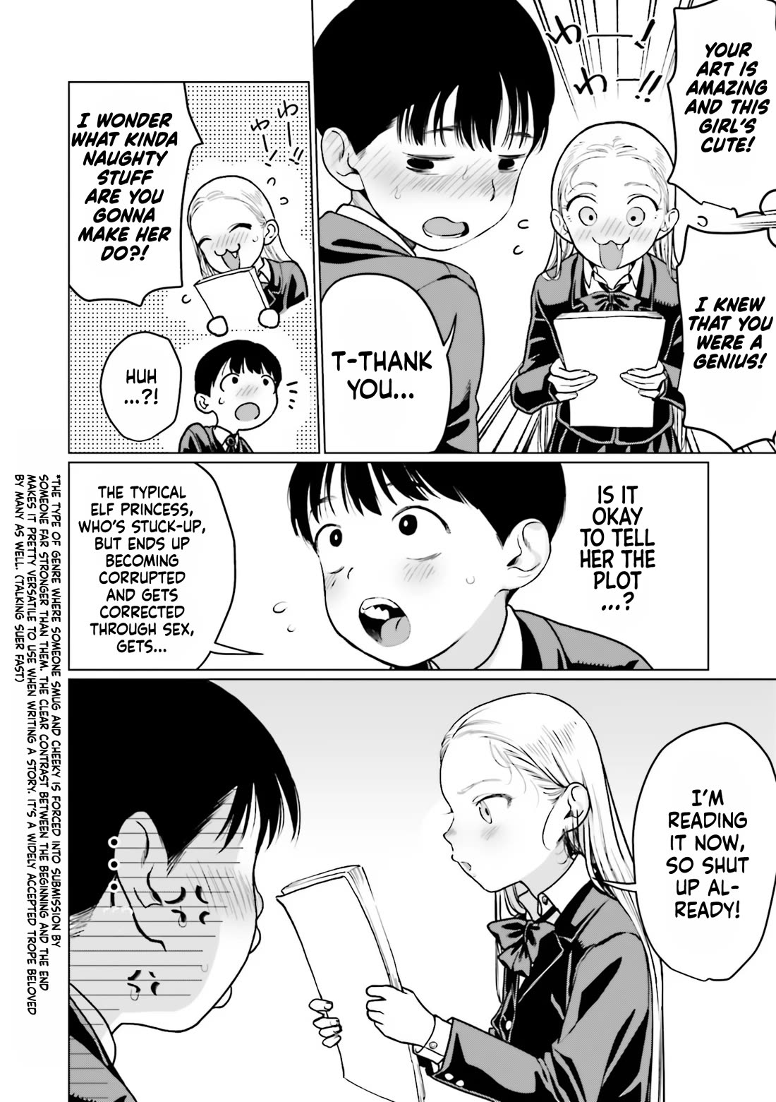 JC Sasha and Her Otaku Classmate chapter 22.75 page 6