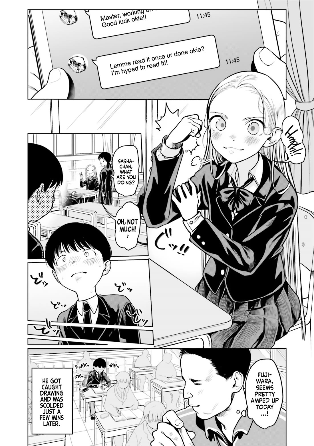 JC Sasha and Her Otaku Classmate chapter 23 page 4