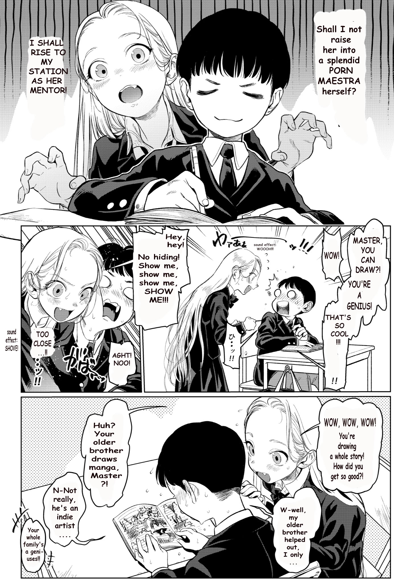 JC Sasha and Her Otaku Classmate chapter 3 page 2