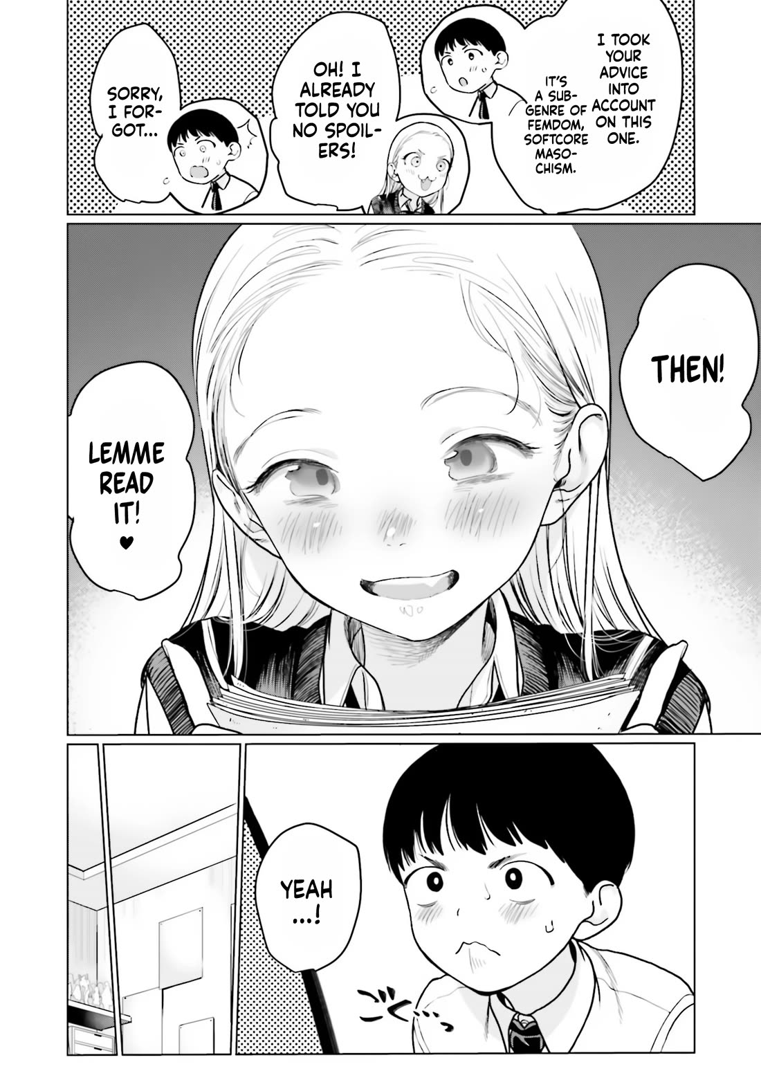 JC Sasha and Her Otaku Classmate chapter 30 page 8