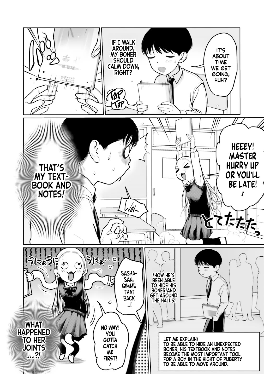 JC Sasha and Her Otaku Classmate chapter 34 page 8