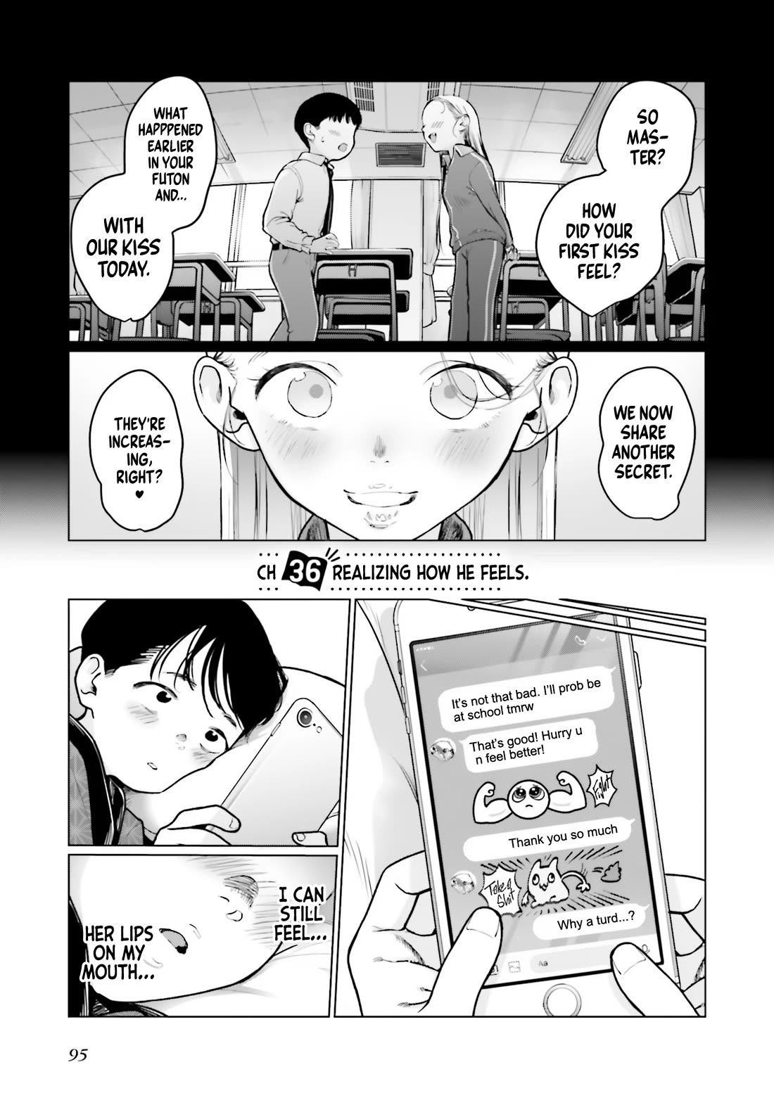 JC Sasha and Her Otaku Classmate chapter 36 page 1