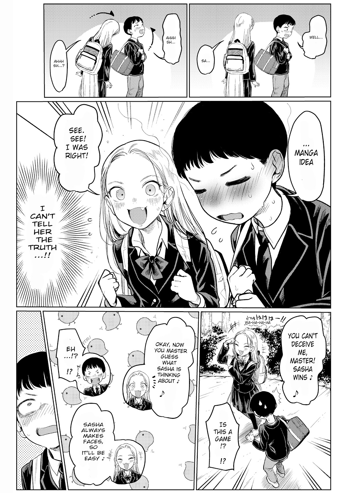 JC Sasha and Her Otaku Classmate chapter 6 page 5