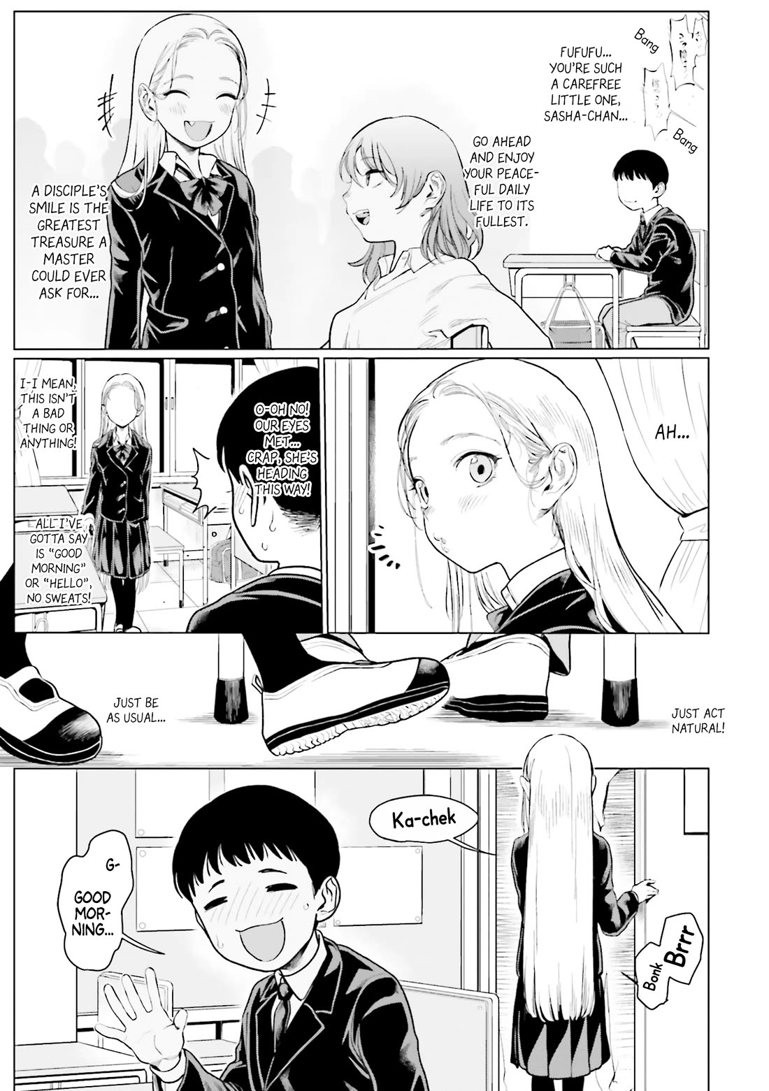 JC Sasha and Her Otaku Classmate chapter 9 page 3