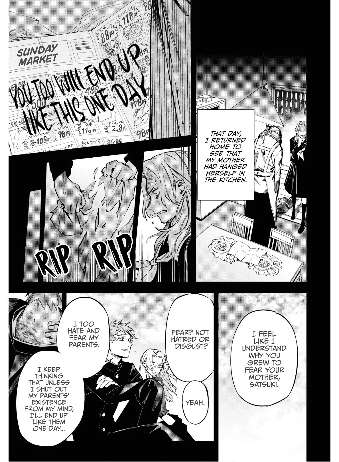 Jigoku Kurayami Hana mo Naki chapter 3 page 28