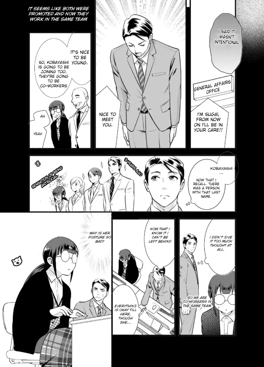 Jimi Joshi x Osekkai Danshi chapter 1 page 5