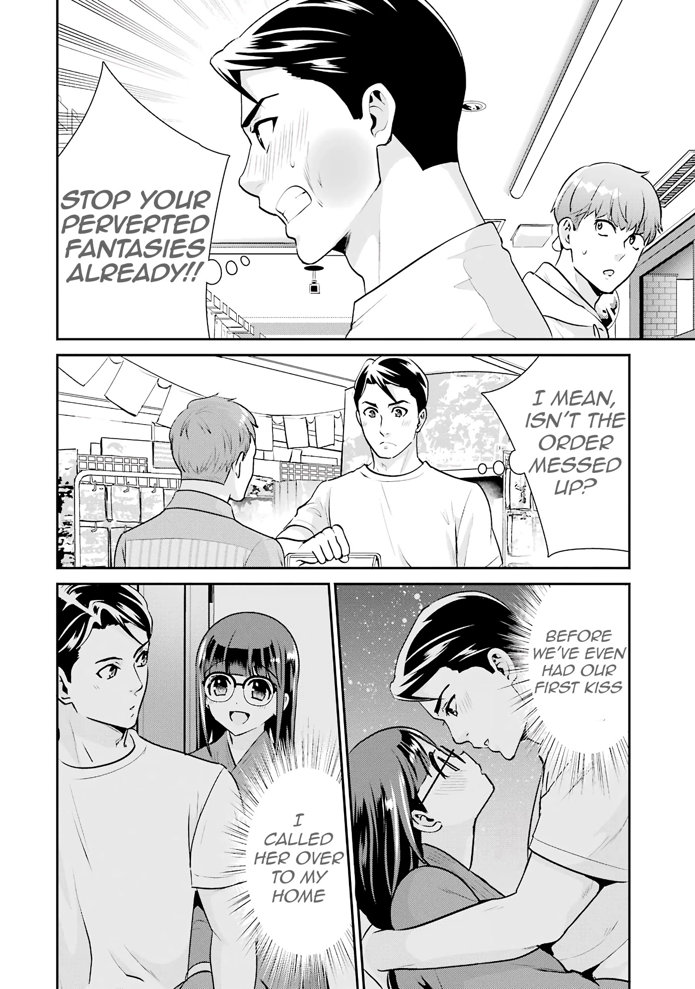 Jimi Joshi x Osekkai Danshi chapter 15 page 16