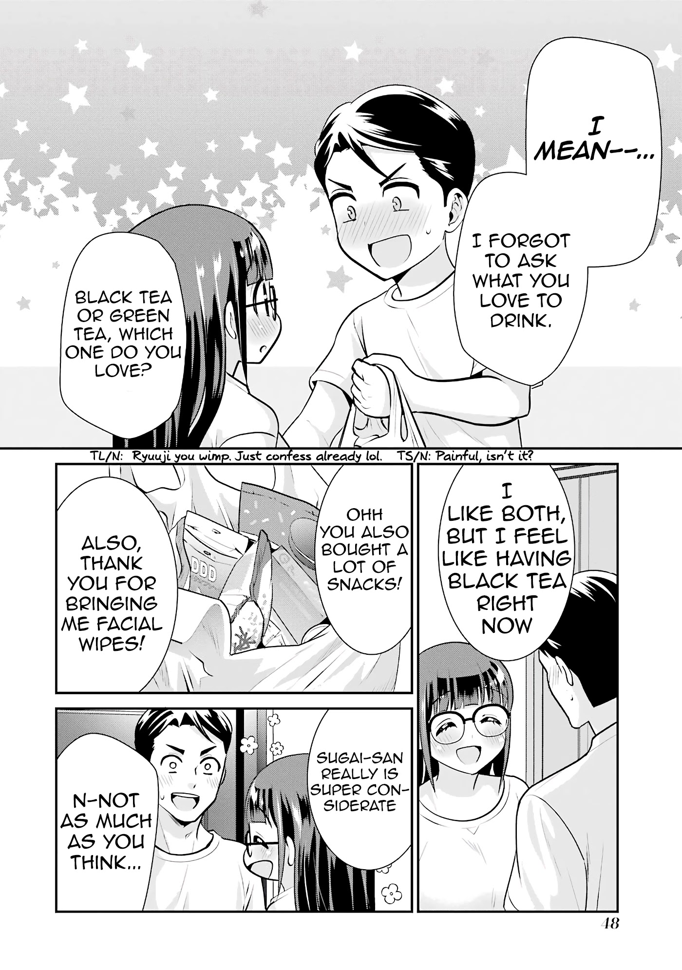 Jimi Joshi x Osekkai Danshi chapter 15 page 22