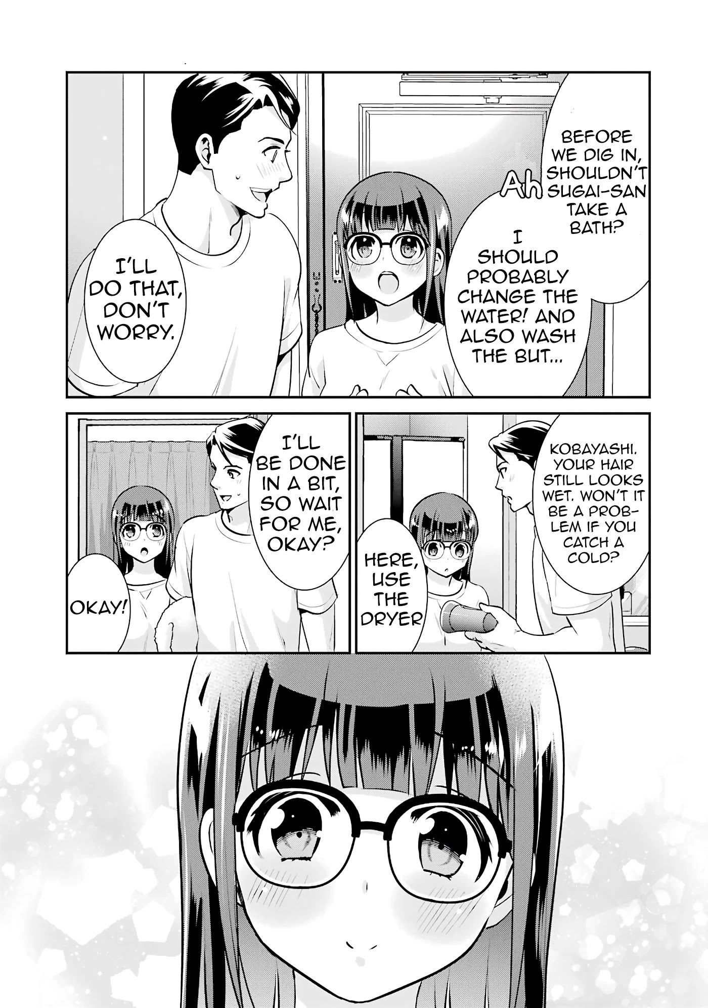 Jimi Joshi x Osekkai Danshi chapter 15 page 23