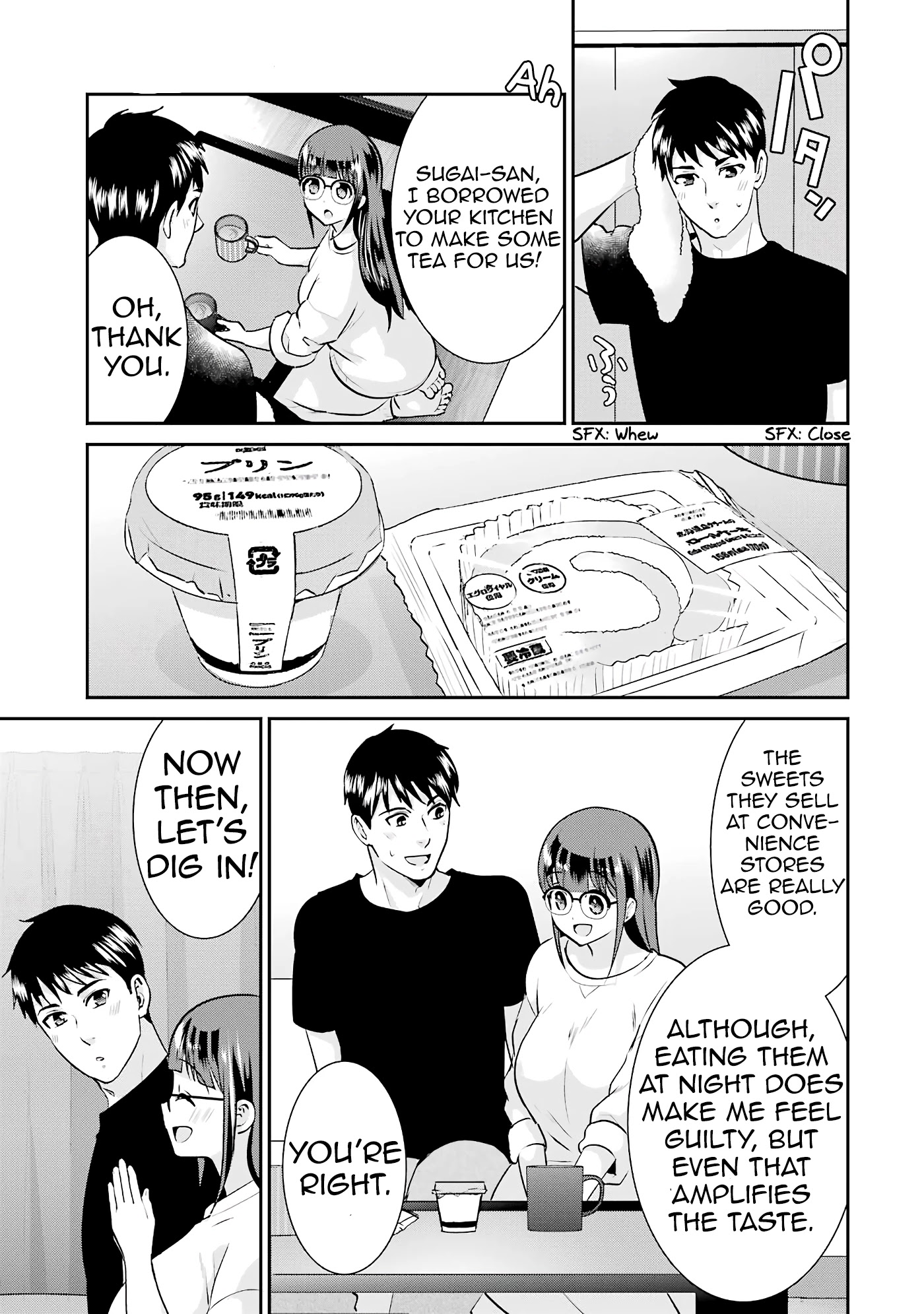 Jimi Joshi x Osekkai Danshi chapter 15 page 25