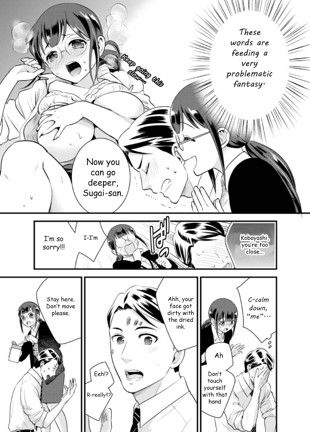 Jimi Joshi x Osekkai Danshi chapter 2 page 10