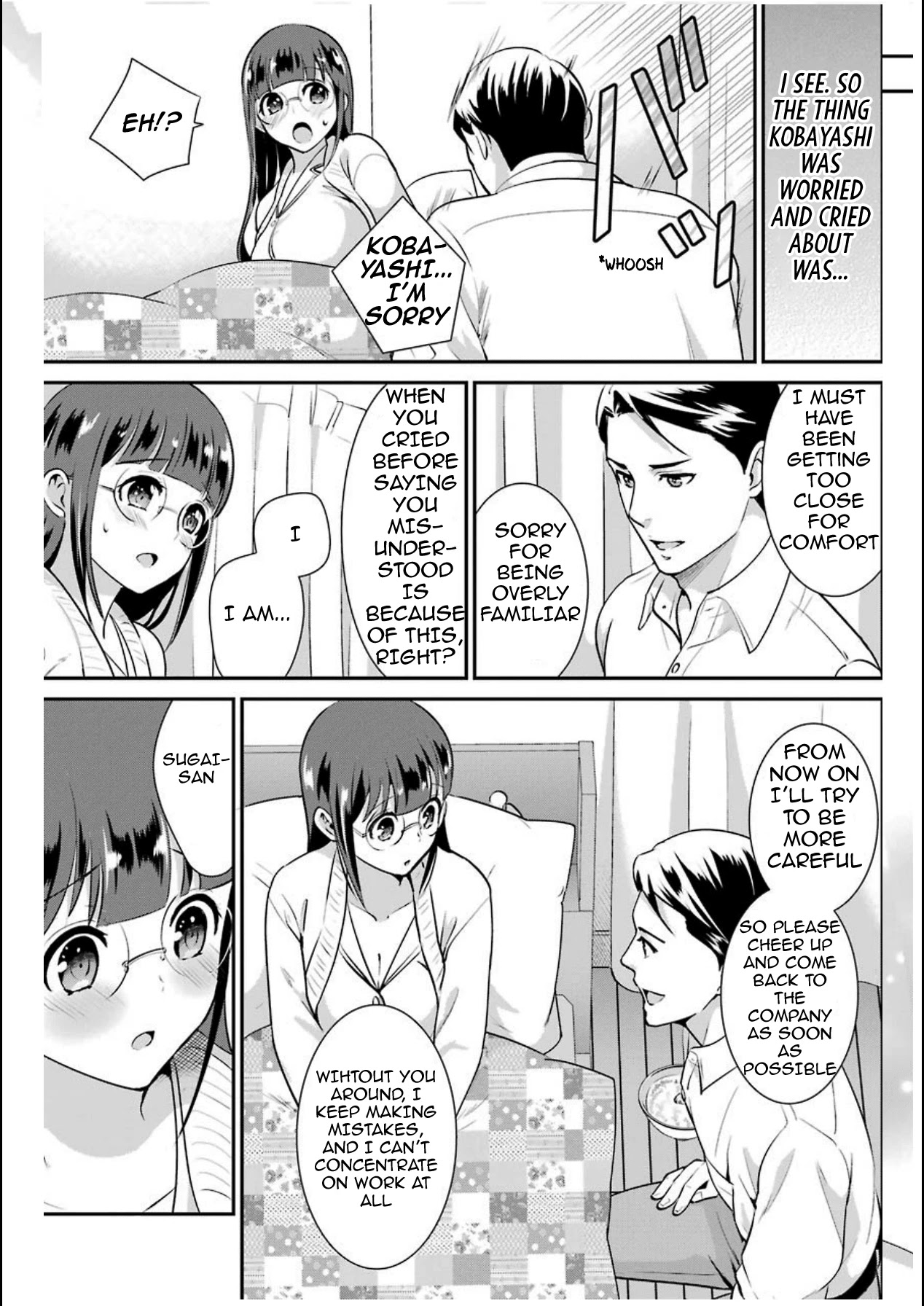 Jimi Joshi x Osekkai Danshi chapter 7 page 8