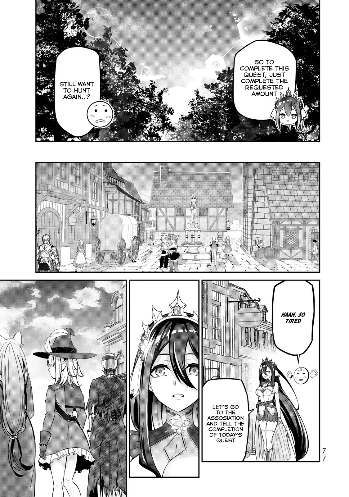 Jingai Hime Sama, Hajimemashita - Free Life Fantasy Online chapter 6 page 41