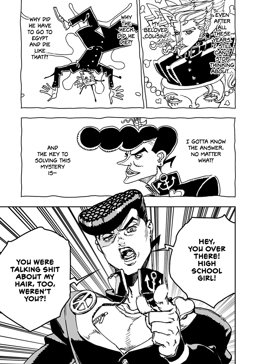 JoJo's Bizarre Adventure: Crazy Diamond's Demonic Heartbreak chapter 3 page 9