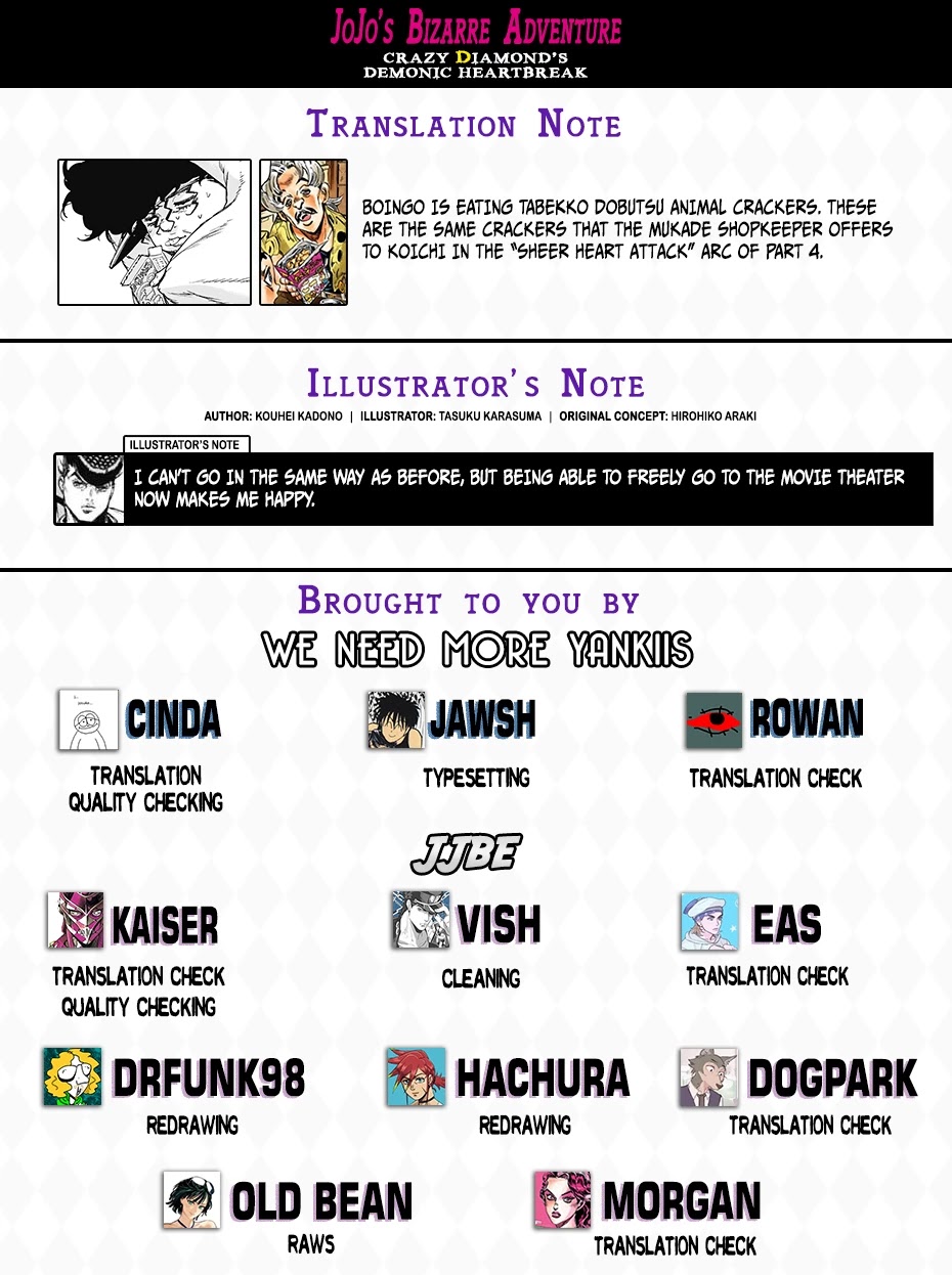 JoJo's Bizarre Adventure: Crazy Diamond's Demonic Heartbreak chapter 6 page 34