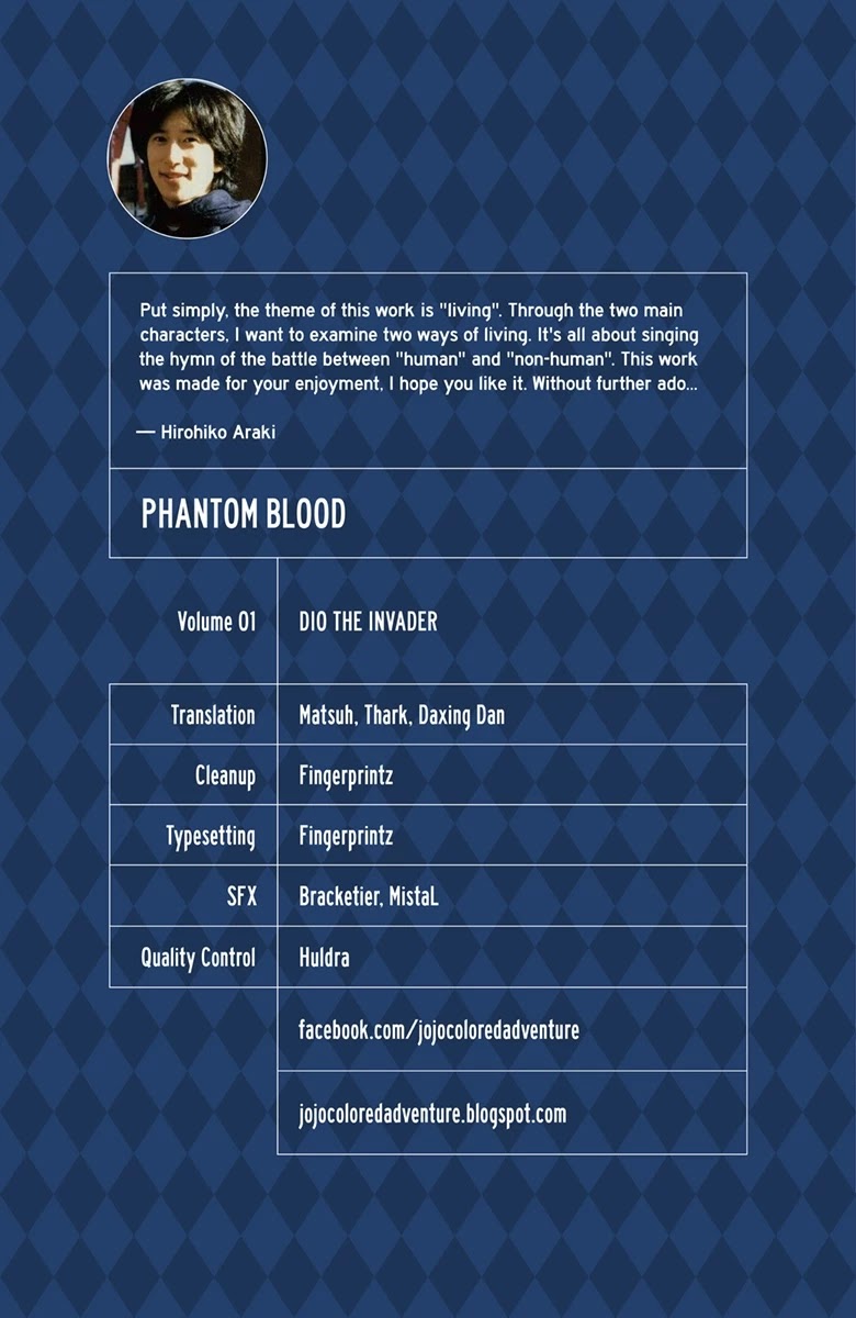 JoJo's Bizarre Adventure Part 1 - Phantom Blood (Official Colored) chapter 1 page 2