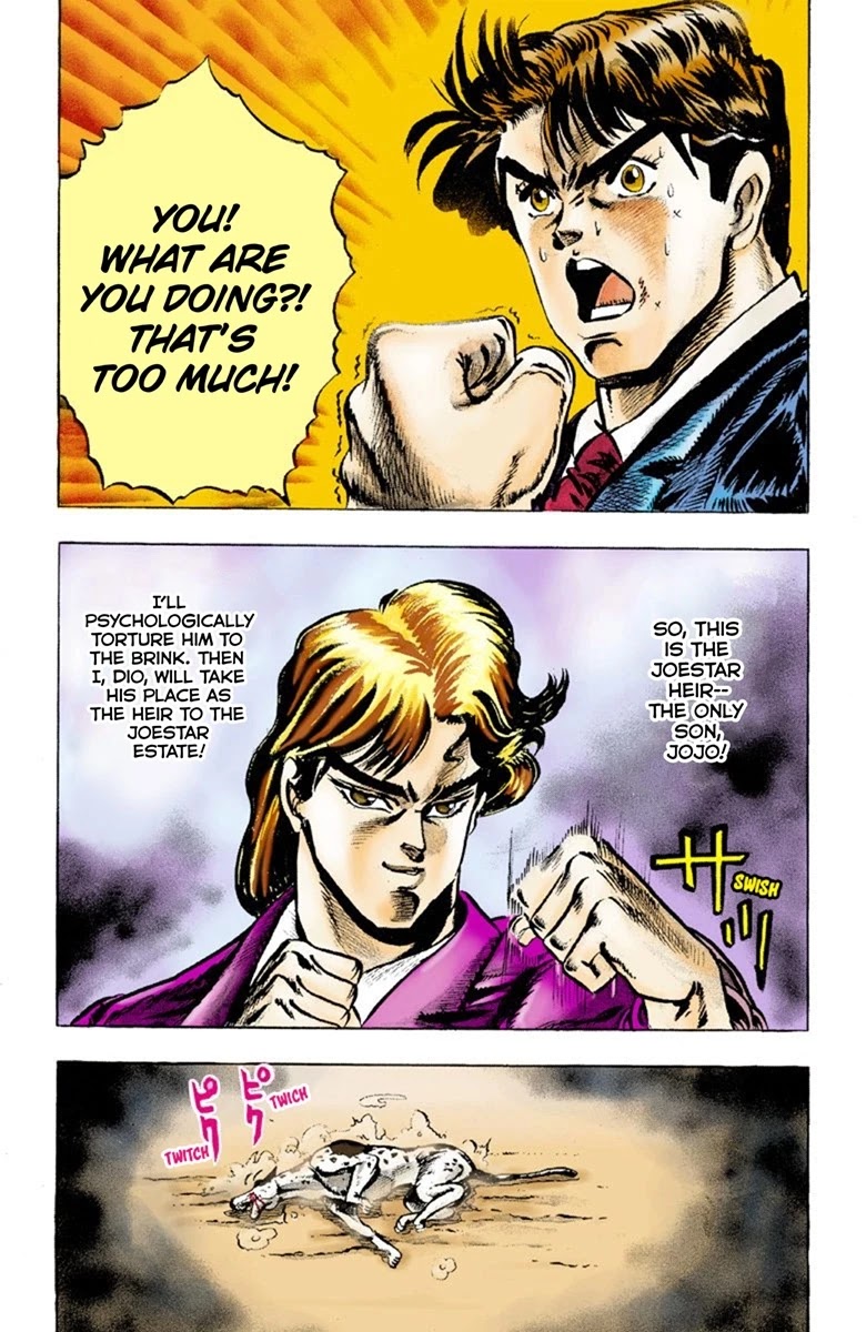 JoJo's Bizarre Adventure Part 1 - Phantom Blood (Official Colored) chapter 1 page 34
