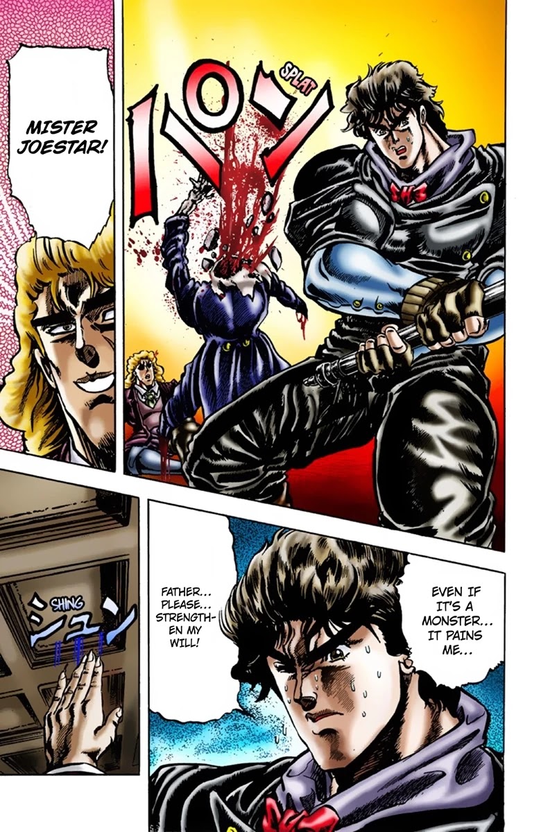 JoJo's Bizarre Adventure Part 1 - Phantom Blood (Official Colored) chapter 14 page 11