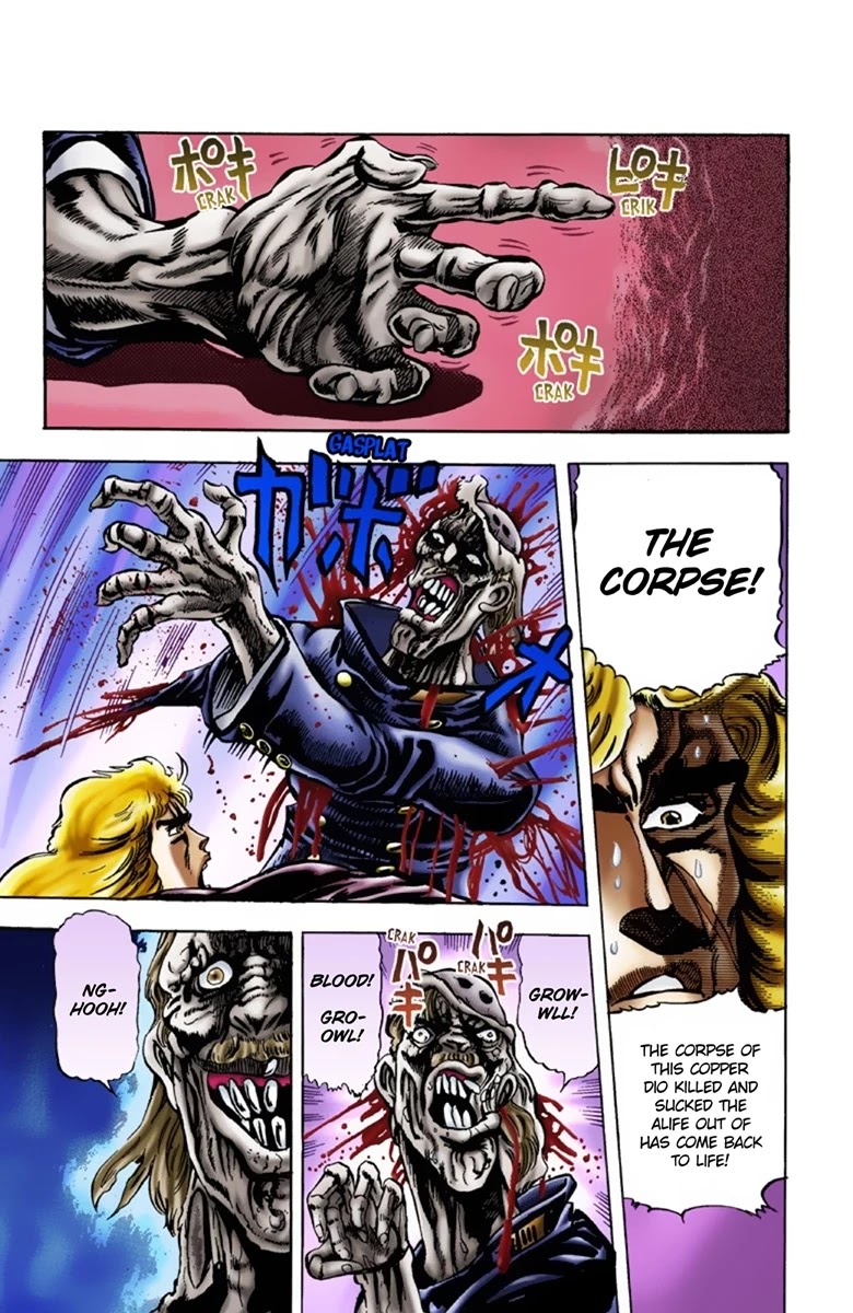 JoJo's Bizarre Adventure Part 1 - Phantom Blood (Official Colored) chapter 14 page 7