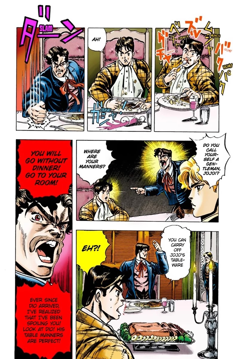 JoJo's Bizarre Adventure Part 1 - Phantom Blood (Official Colored) chapter 2 page 9