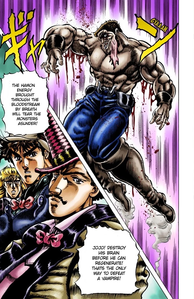JoJo's Bizarre Adventure Part 1 - Phantom Blood (Official Colored) chapter 23 page 2