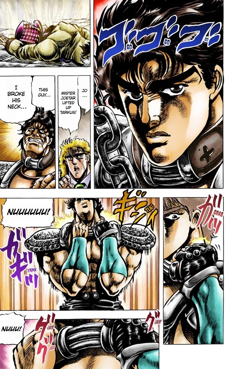 JoJo's Bizarre Adventure Part 1 - Phantom Blood (Official Colored) chapter 35 page 4