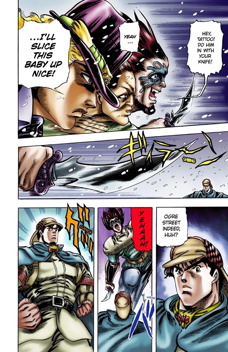 JoJo's Bizarre Adventure Part 1 - Phantom Blood (Official Colored) chapter 8 page 17