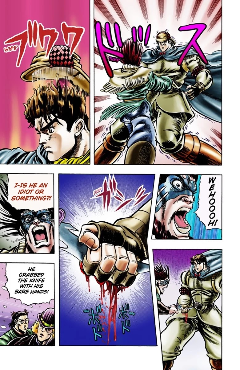 JoJo's Bizarre Adventure Part 1 - Phantom Blood (Official Colored) chapter 8 page 18