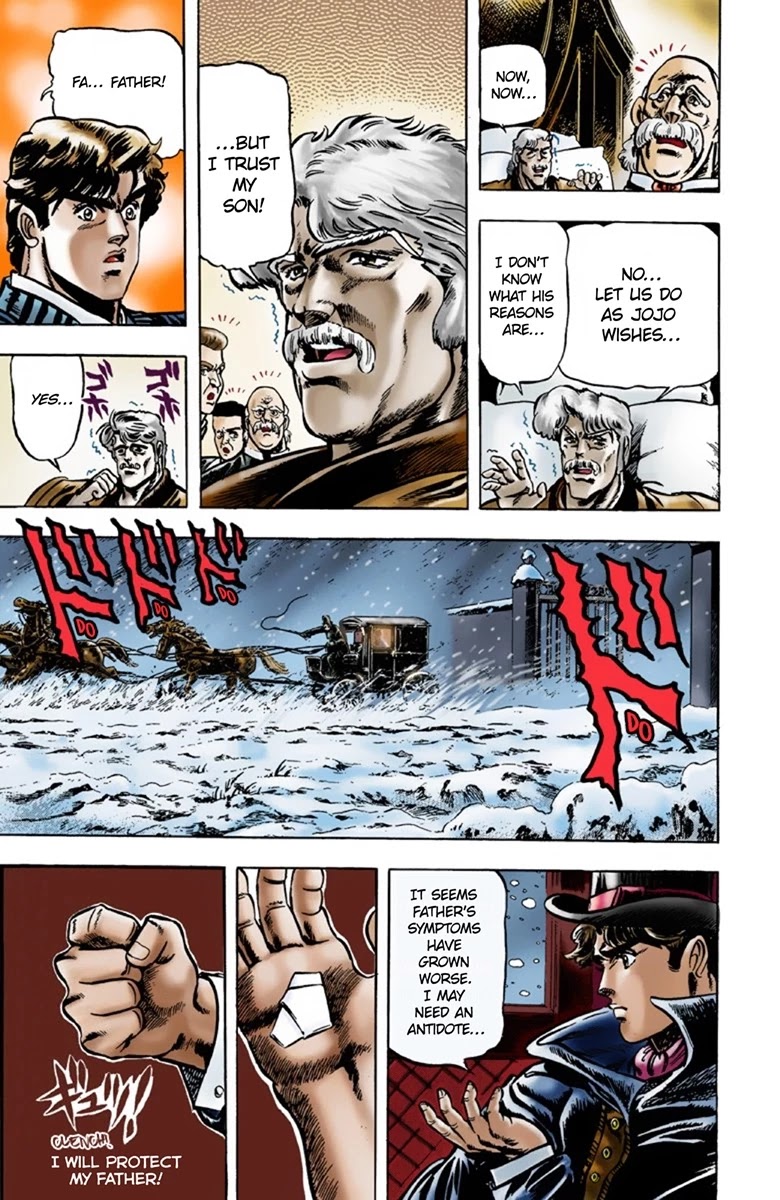 JoJo's Bizarre Adventure Part 1 - Phantom Blood (Official Colored) chapter 8 page 4