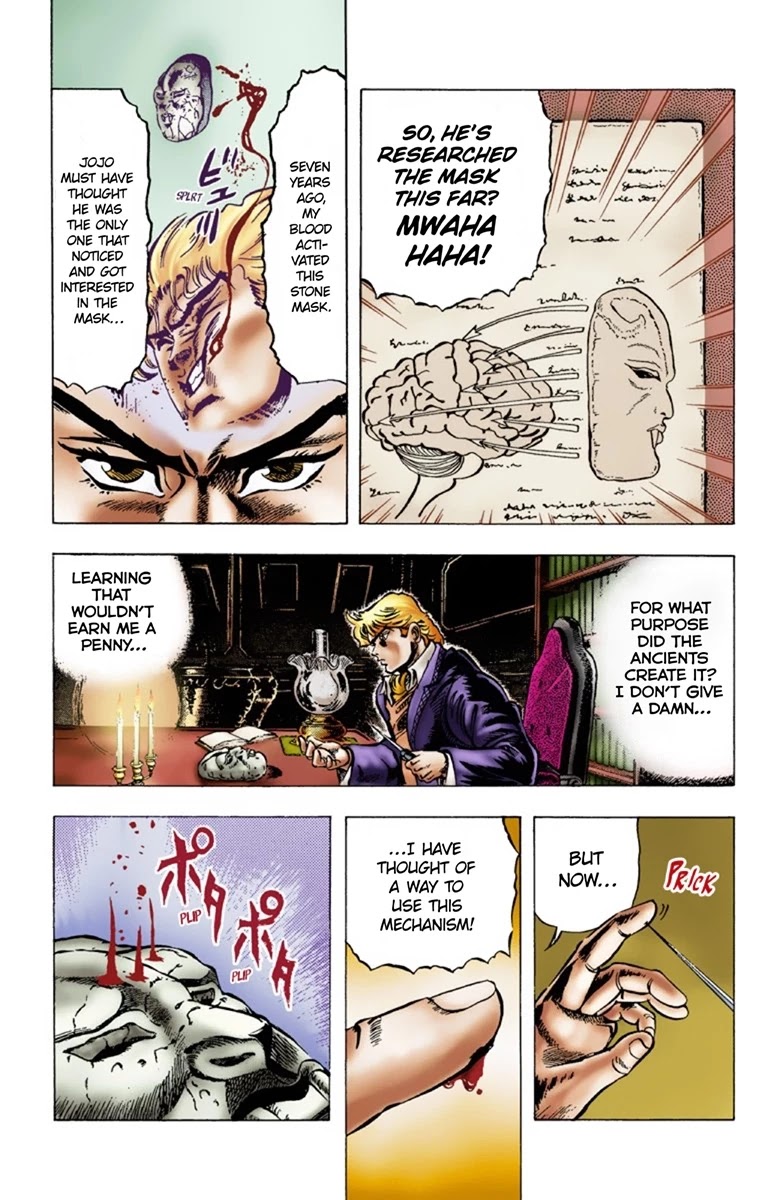 JoJo's Bizarre Adventure Part 1 - Phantom Blood (Official Colored) chapter 8 page 8