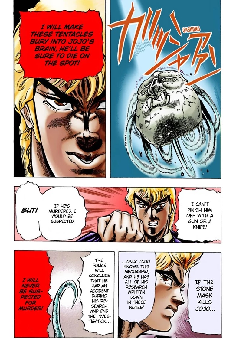 JoJo's Bizarre Adventure Part 1 - Phantom Blood (Official Colored) chapter 8 page 9