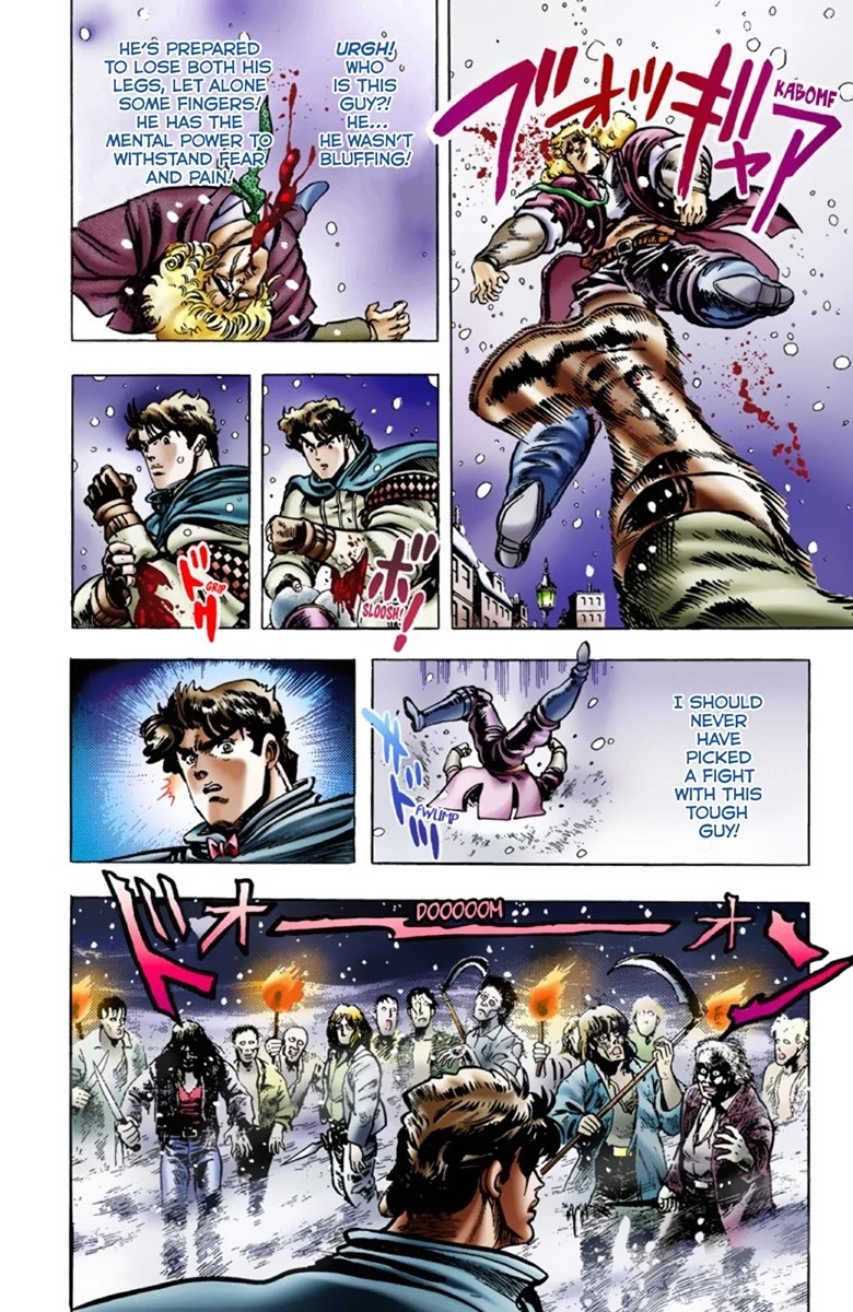 JoJo's Bizarre Adventure Part 1 - Phantom Blood (Official Colored) chapter 9 page 13