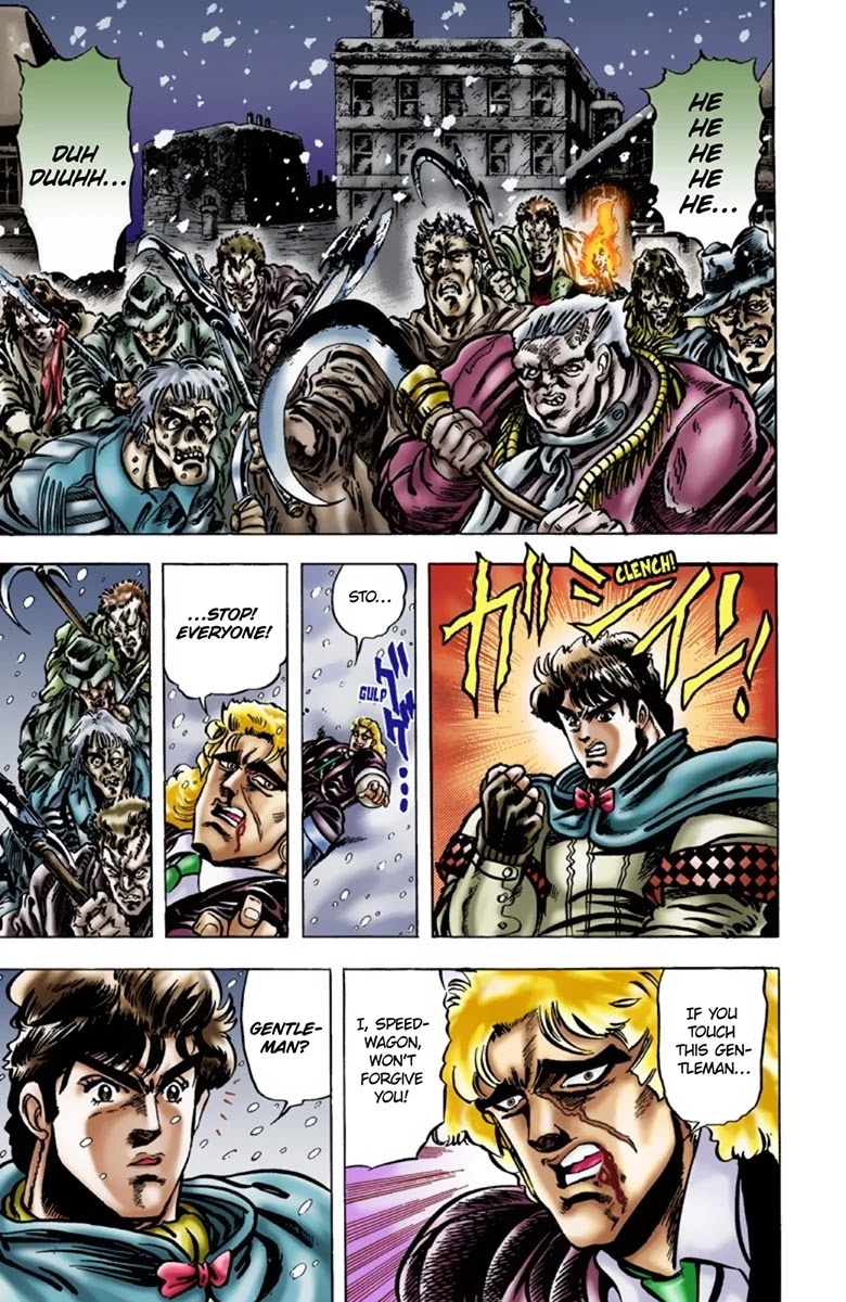 JoJo's Bizarre Adventure Part 1 - Phantom Blood (Official Colored) chapter 9 page 14