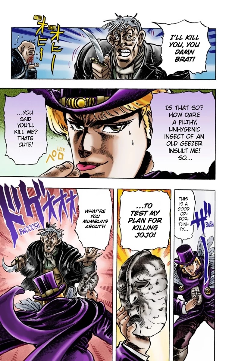 JoJo's Bizarre Adventure Part 1 - Phantom Blood (Official Colored) chapter 9 page 20