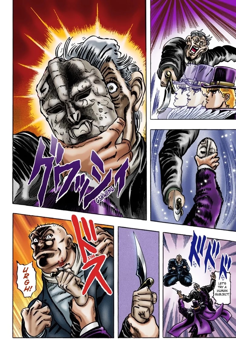 JoJo's Bizarre Adventure Part 1 - Phantom Blood (Official Colored) chapter 9 page 21