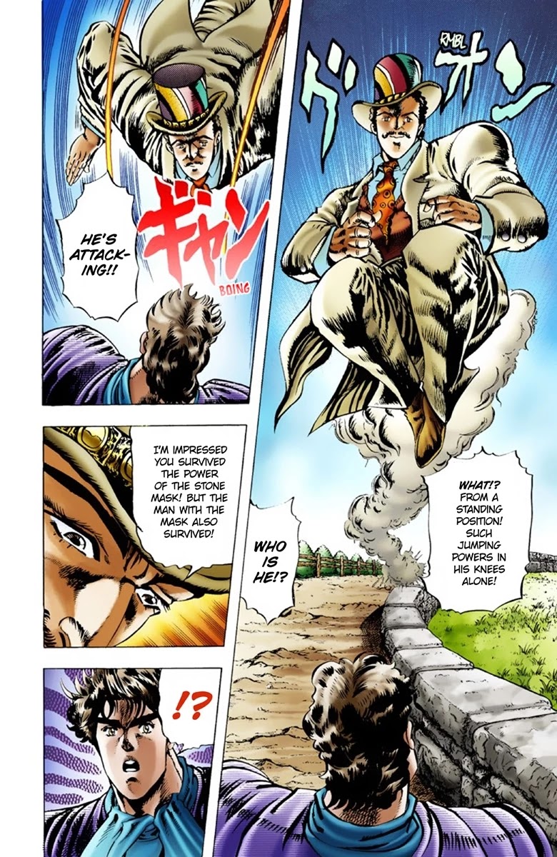 JoJo's Bizarre Adventure Part 1 - Phantom Blood (Official Colored) chapter 18 page 19