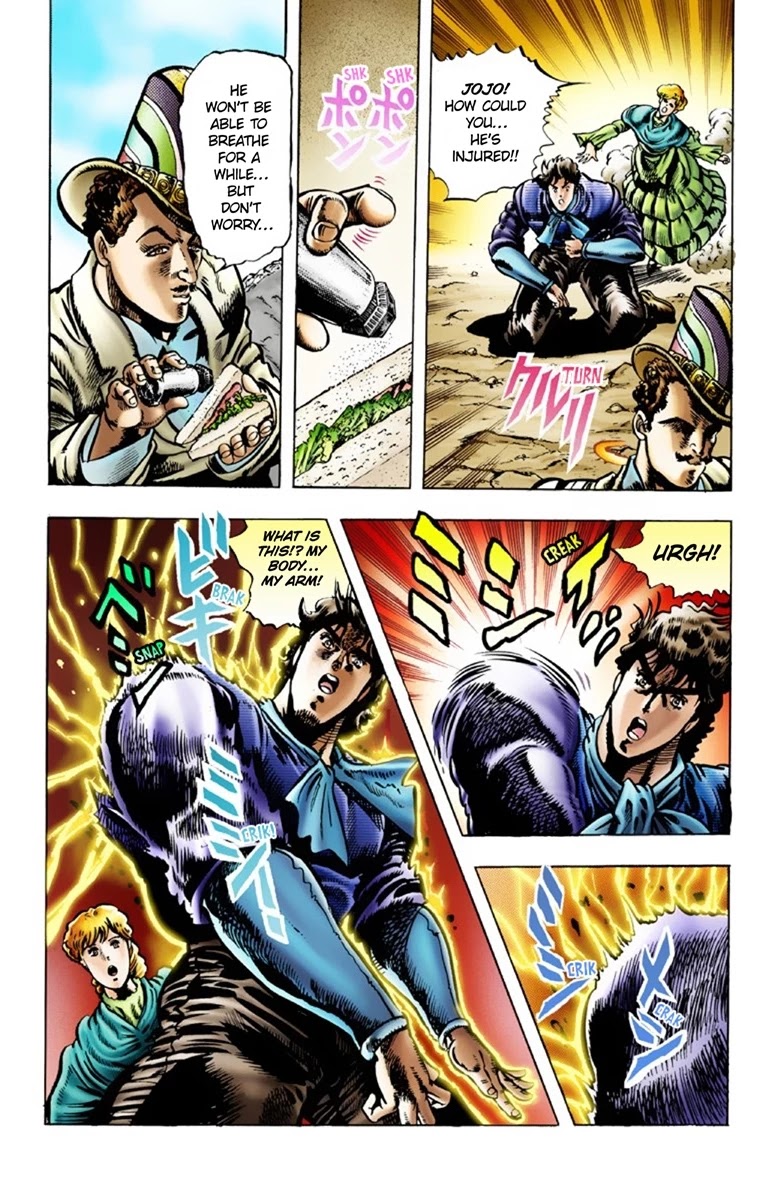 JoJo's Bizarre Adventure Part 1 - Phantom Blood (Official Colored) chapter 18 page 21