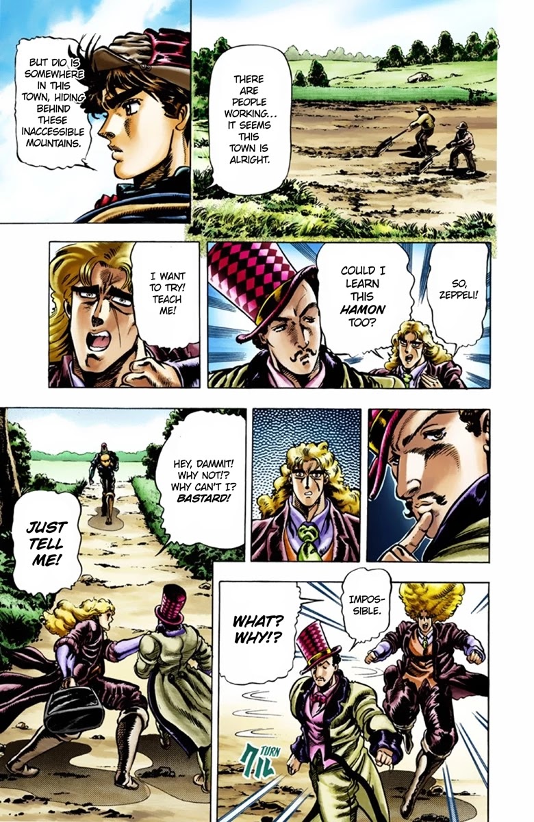 JoJo's Bizarre Adventure Part 1 - Phantom Blood (Official Colored) chapter 24 page 2