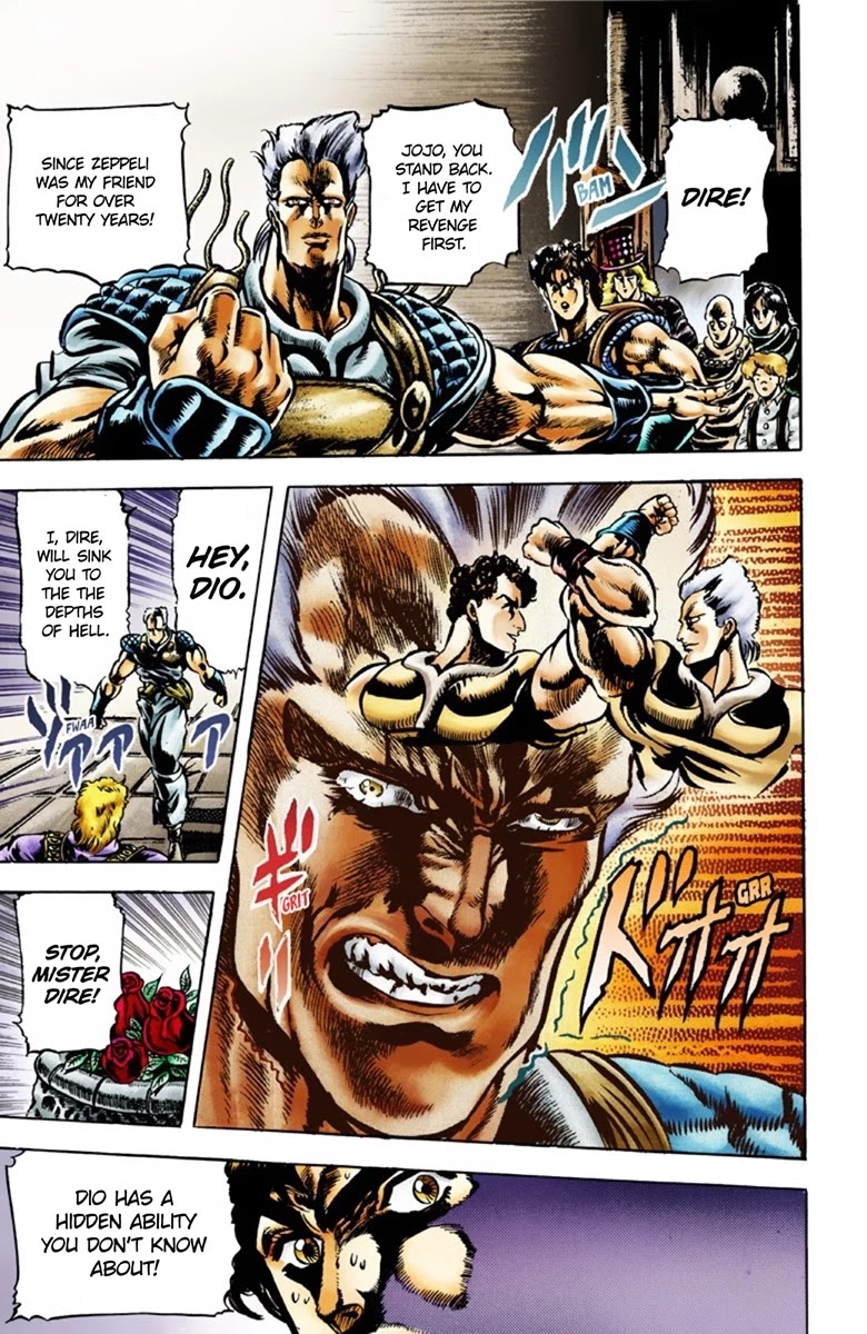 JoJo's Bizarre Adventure Part 1 - Phantom Blood (Official Colored) chapter 38 page 9