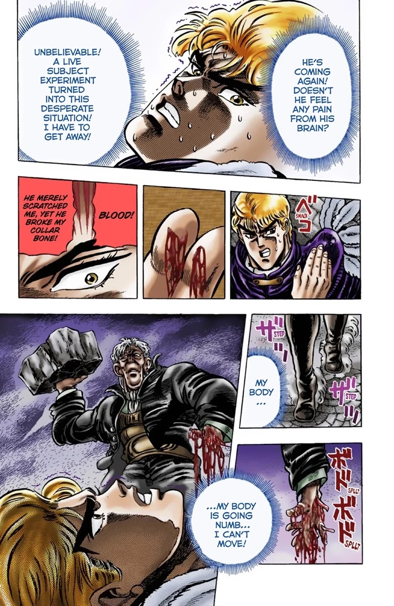 JoJo's Bizarre Adventure Part 1 - Phantom Blood (Official Colored) chapter 10 page 13