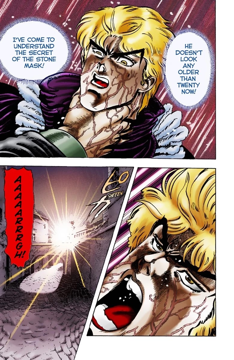 JoJo's Bizarre Adventure Part 1 - Phantom Blood (Official Colored) chapter 10 page 17