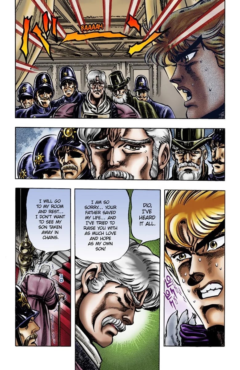 JoJo's Bizarre Adventure Part 1 - Phantom Blood (Official Colored) chapter 11 page 13