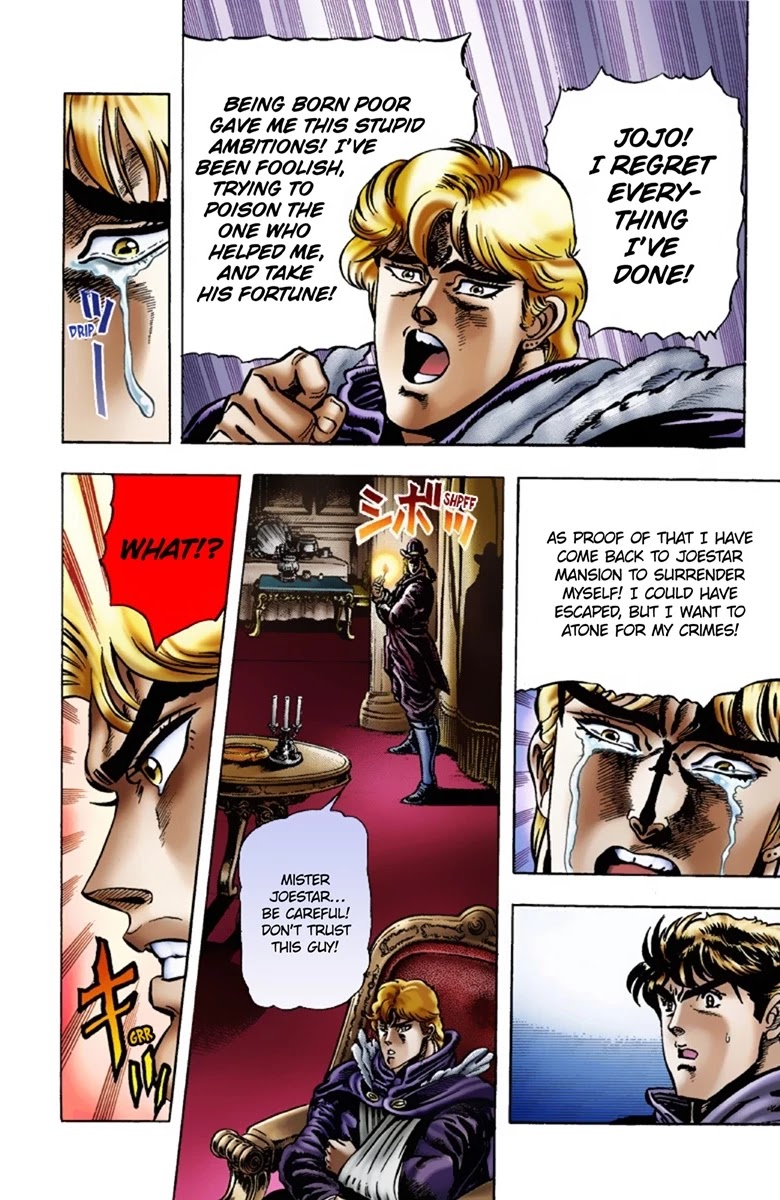 JoJo's Bizarre Adventure Part 1 - Phantom Blood (Official Colored) chapter 11 page 9