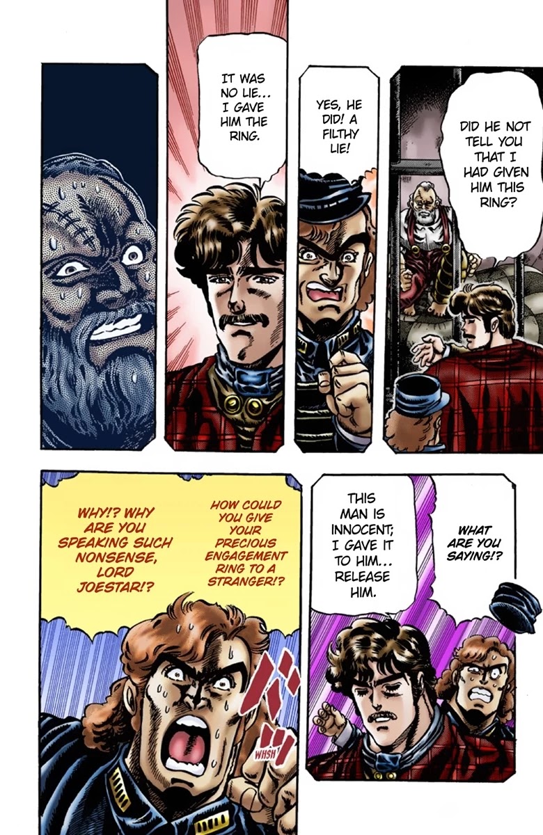 JoJo's Bizarre Adventure Part 1 - Phantom Blood (Official Colored) chapter 12 page 13